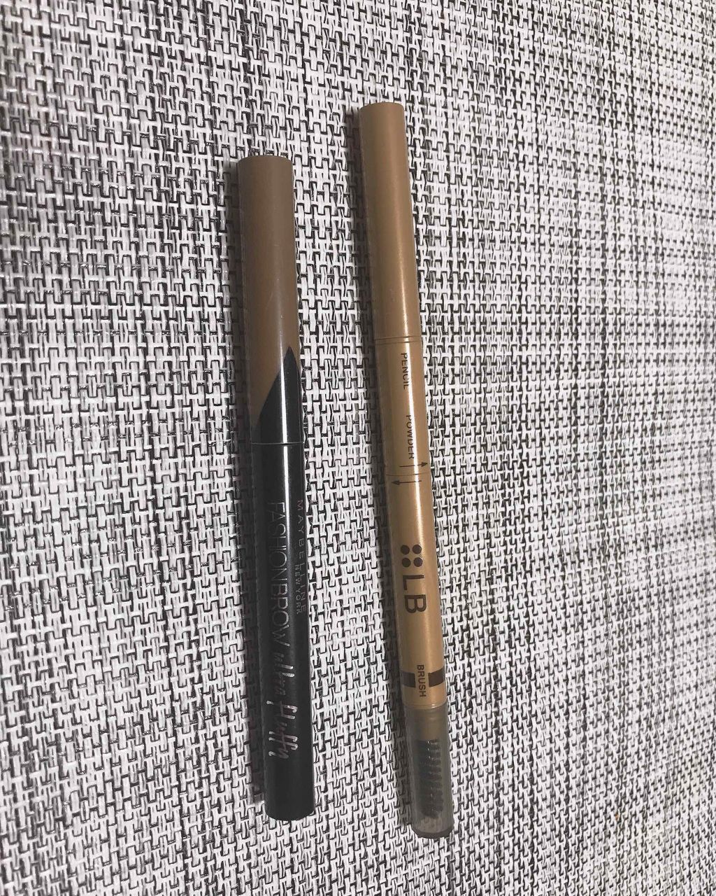 【旧品】ファッションブロウ パウダーインペンシル/MAYBELLINE NEW YORK/パウダーアイブロウを使ったクチコミ(1枚目)