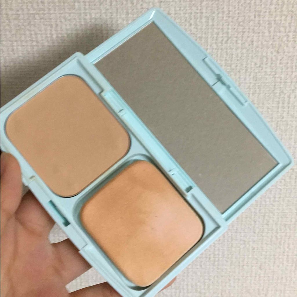 UVファンデーション EXプラス/CEZANNE/パウダーファンデーションを使ったクチコミ（2枚目）