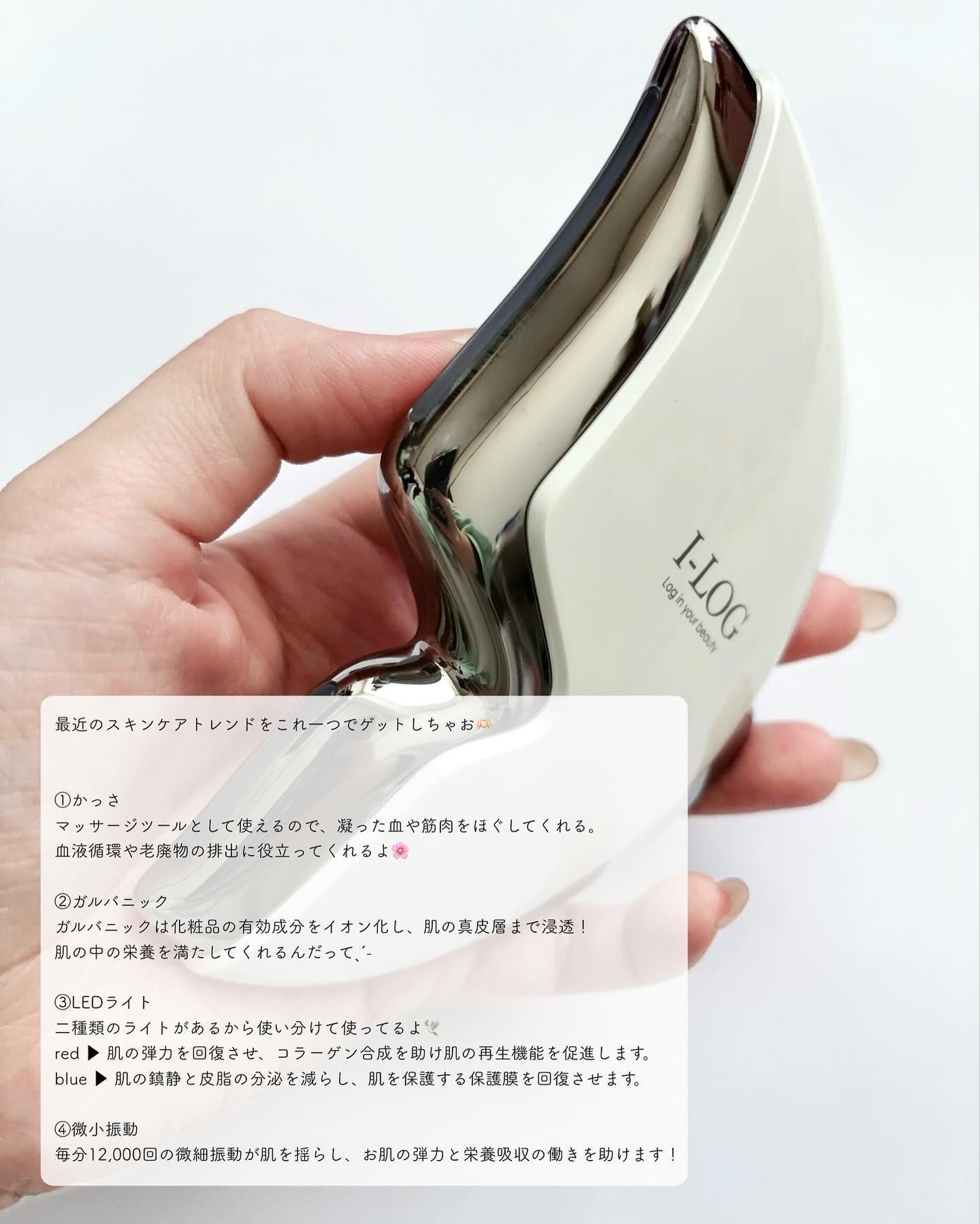 アイログ カッサロ/エレガンス/かっさプレートを使ったクチコミ(2枚目)