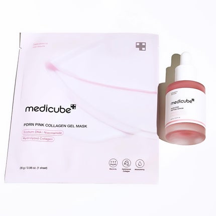 PDRNピンクコラーゲンゲルマスク/MEDICUBE/シートマスク・パックを使ったクチコミ(4枚目)