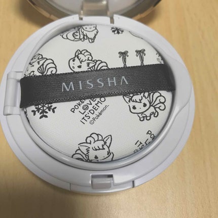 M クッション ファンデーション(モイスチャー)/MISSHA/クッションファンデーションを使ったクチコミ(3枚目)
