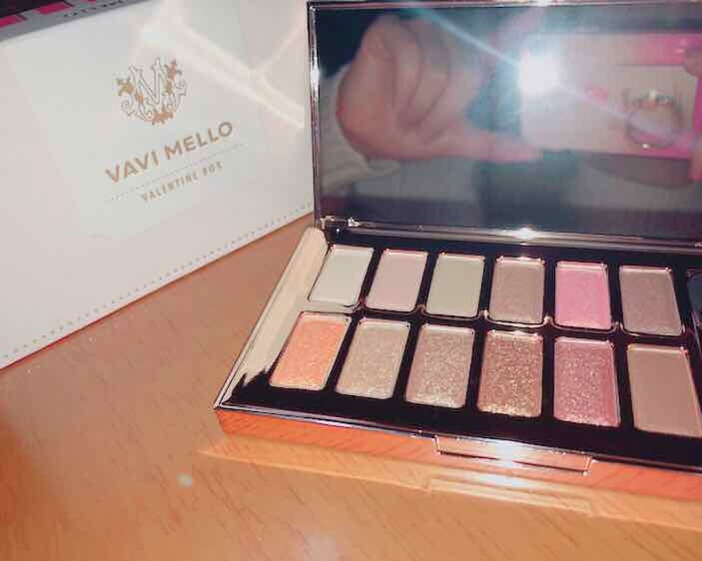 バレンタインボックス/VAVI MELLO/アイシャドウパレットを使ったクチコミ（1枚目）