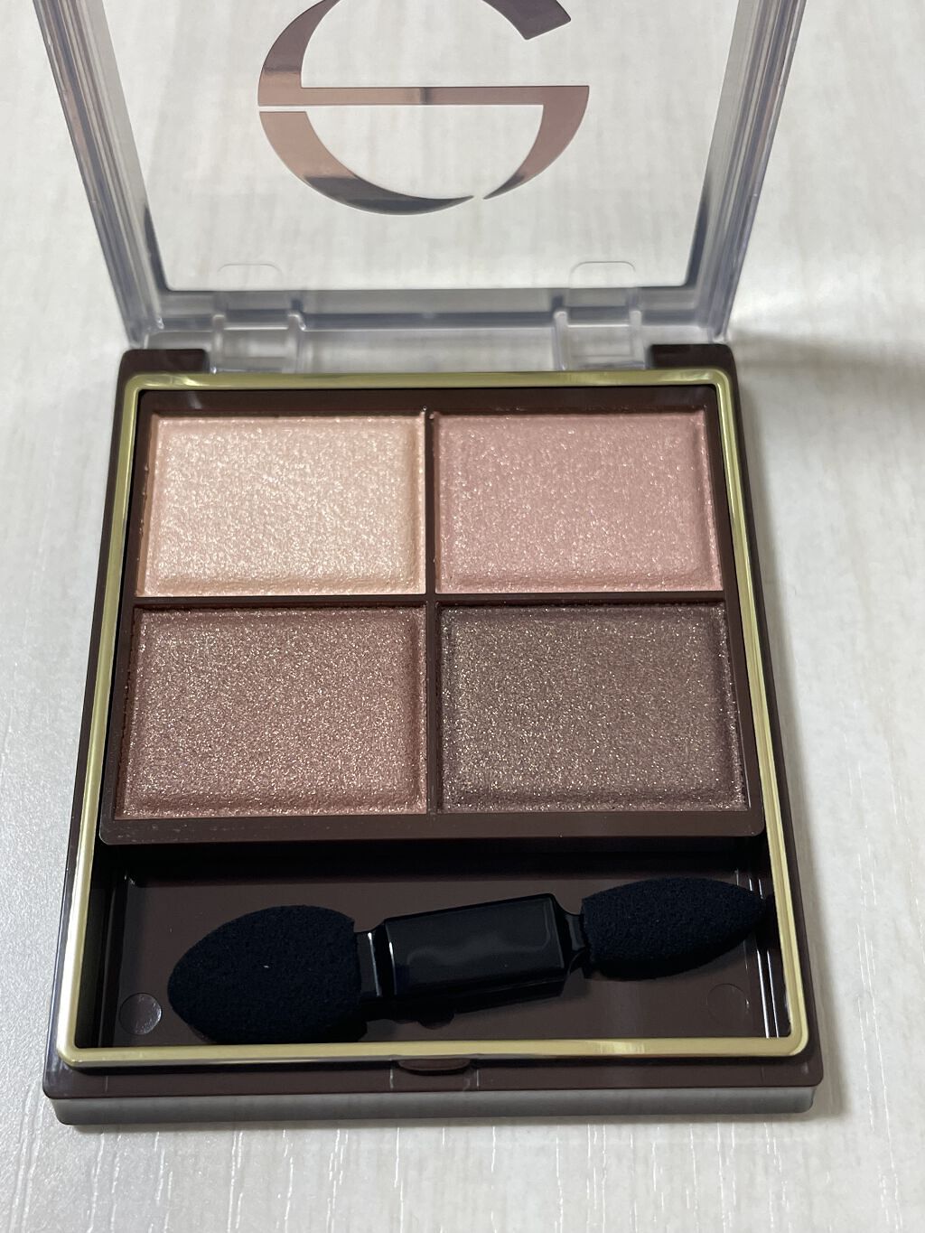 スキニーリッチシャドウ/excel/アイシャドウパレットを使ったクチコミ（3枚目）