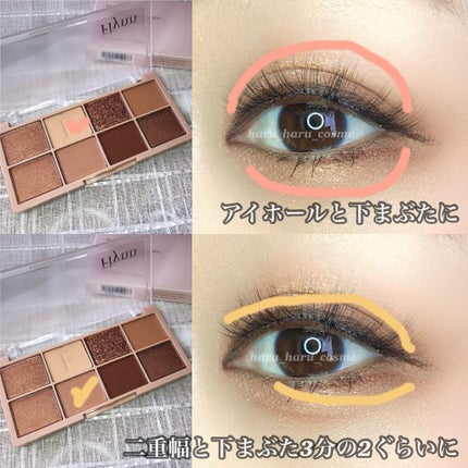 ラッスルアイシャドウパレット/Flynn/アイシャドウパレットを使ったクチコミ(4枚目)