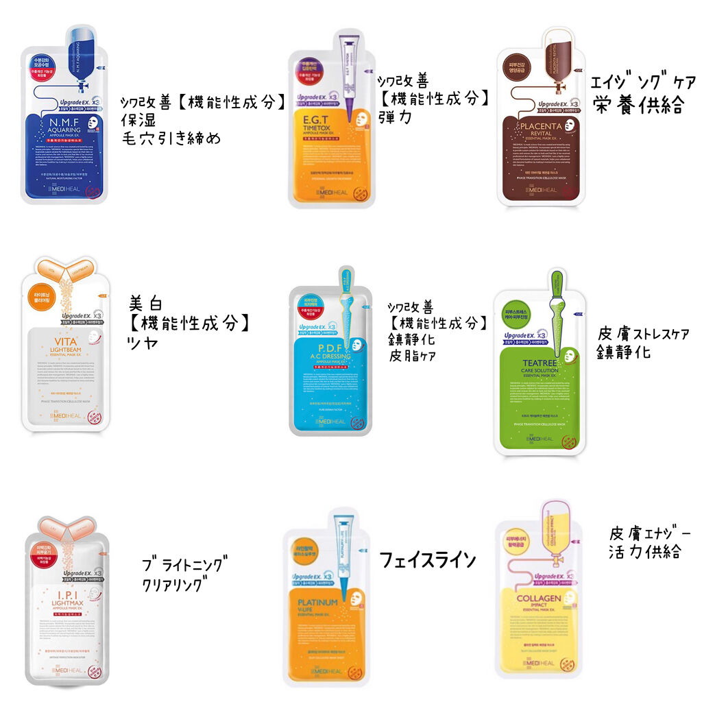 N.M.FアクアアンプルマスクJEX/MEDIHEAL/シートマスク・パックを使ったクチコミ（1枚目）