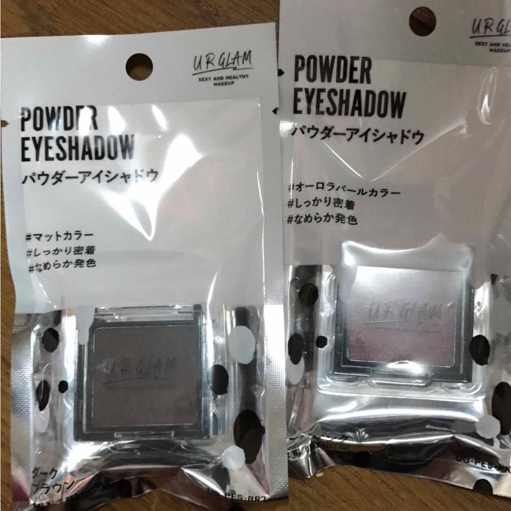 UR GLAM POWDER EYESHADOW/U R GLAM/単色アイシャドウを使ったクチコミ(4枚目)