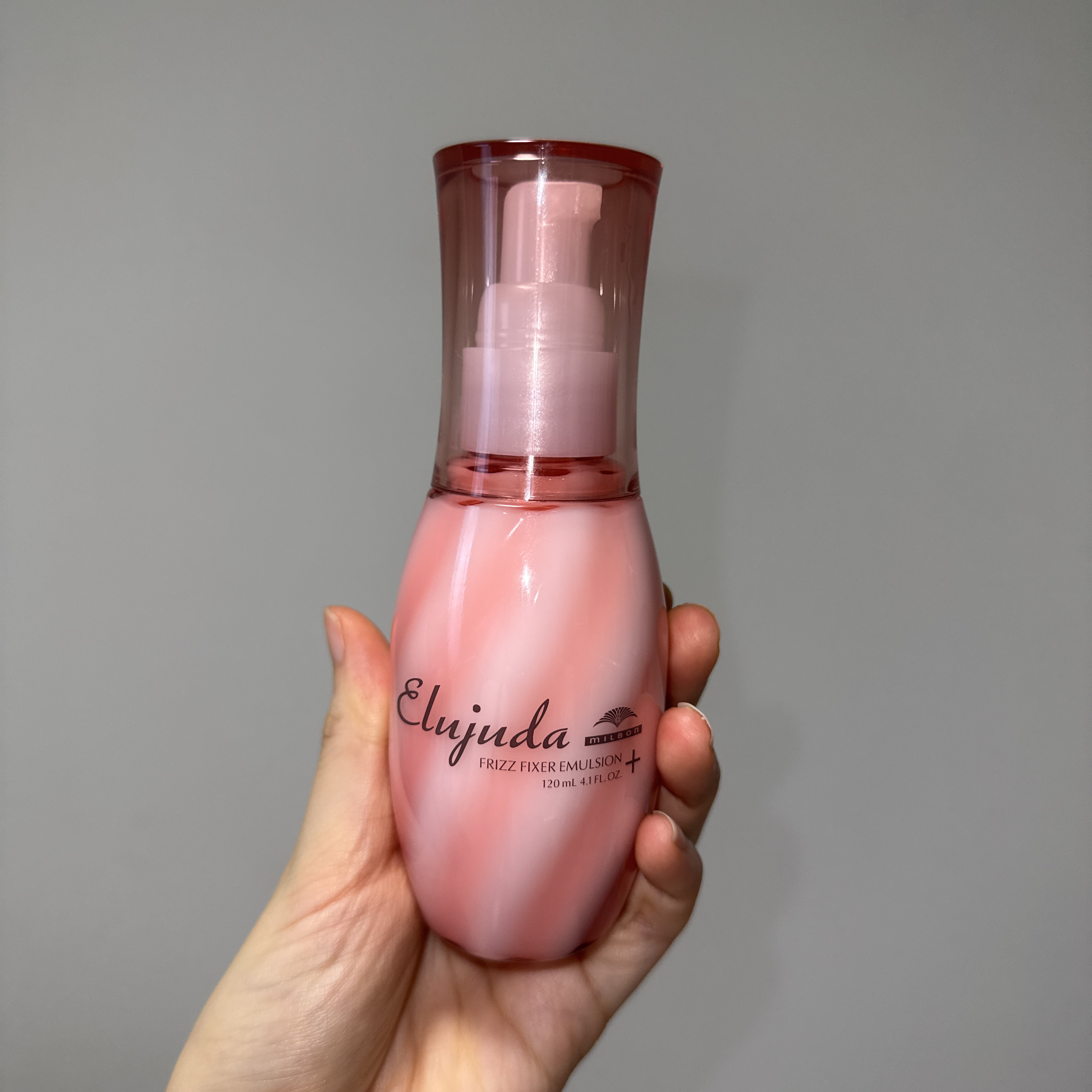 エルジューダ フリッズフィクサー エマルジョン＋/ミルボン/ヘアミルクを使ったクチコミ（1枚目）