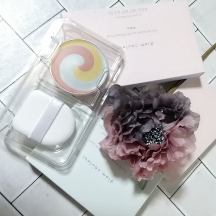 カラーブレンドグローファンデーション/ディエム クルール/クリーム・エマルジョンファンデーションを使ったクチコミ(1枚目)