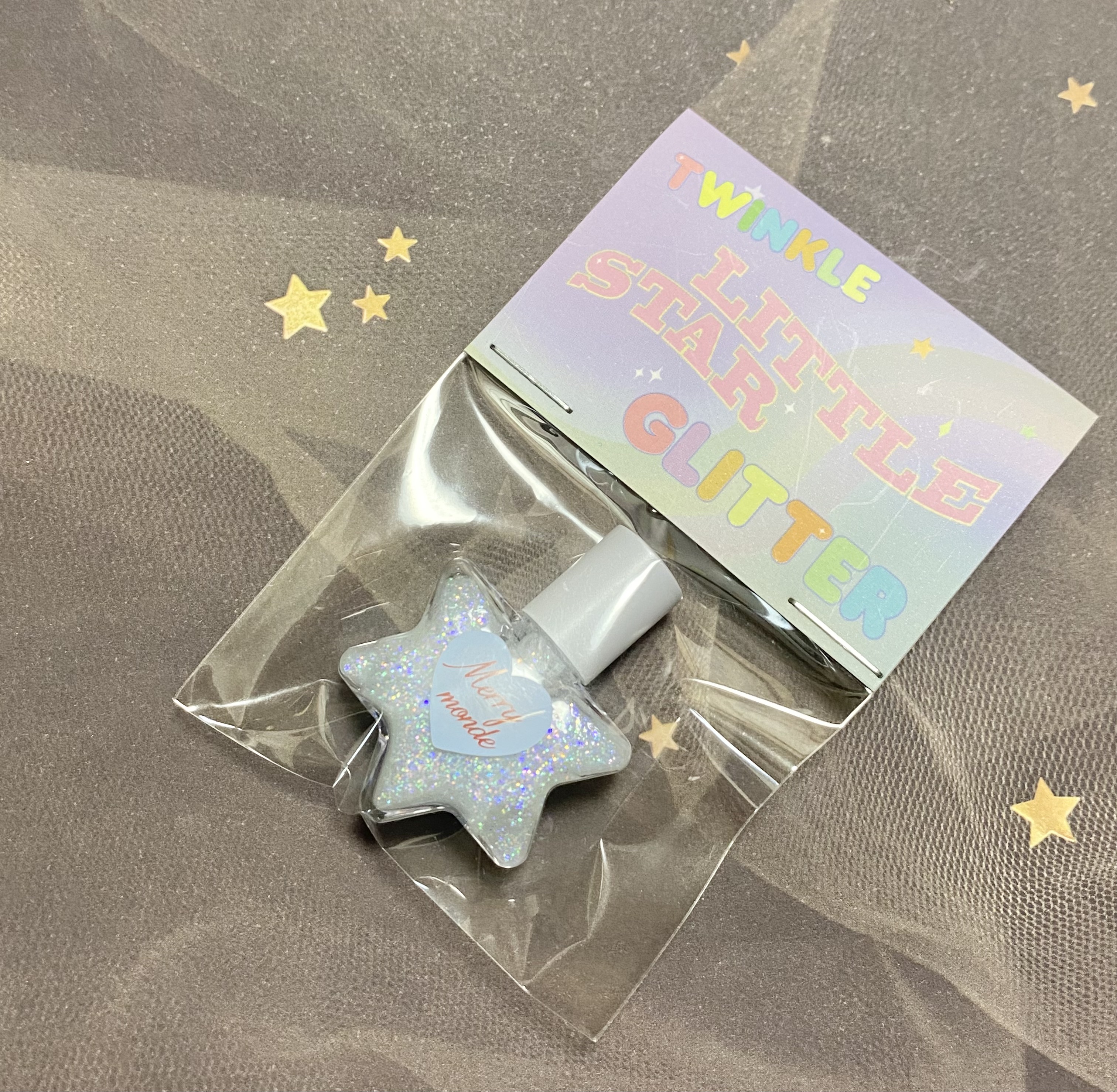 トゥインクルリトルスターグリッター/Merrymonde/グリッターを使ったクチコミ（1枚目）