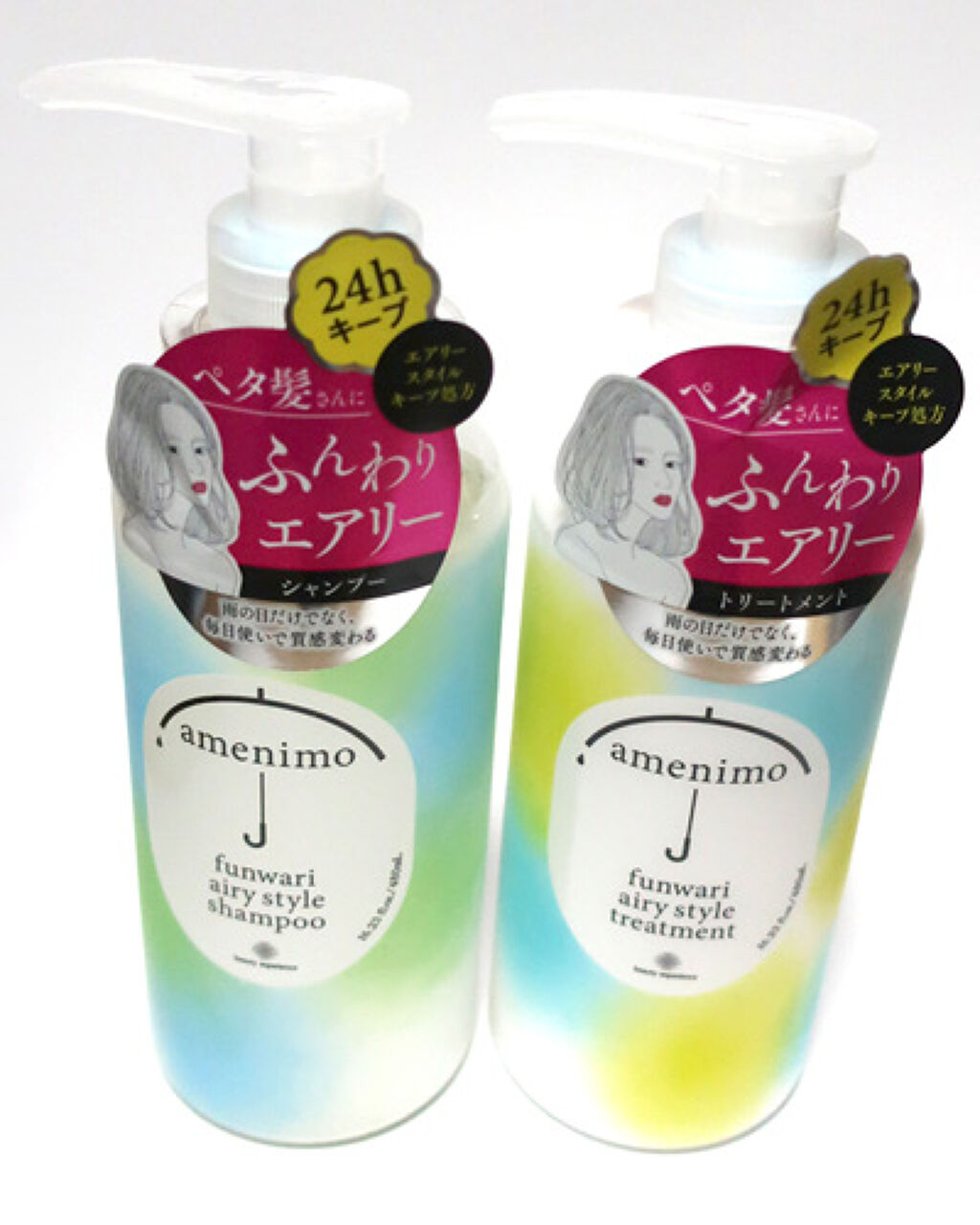 ふんわりエアリースタイル シャンプー／トリートメント/amenimo(アメニモ)/市販シャンプーを使ったクチコミ（1枚目）