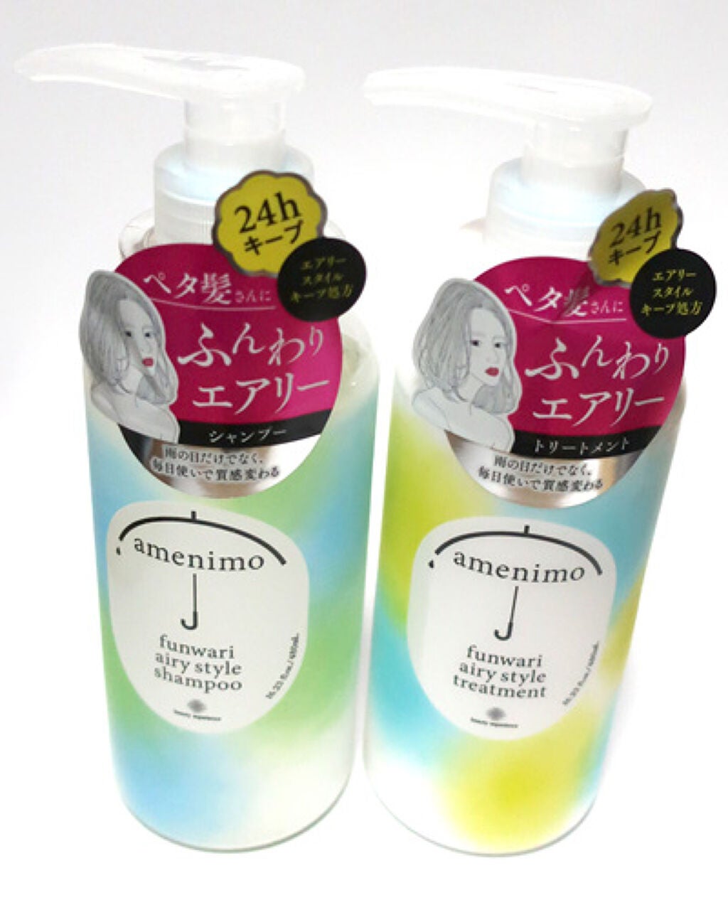 ふんわりエアリースタイル シャンプー/トリートメント/amenimo(アメニモ)/市販シャンプーを使ったクチコミ(1枚目)