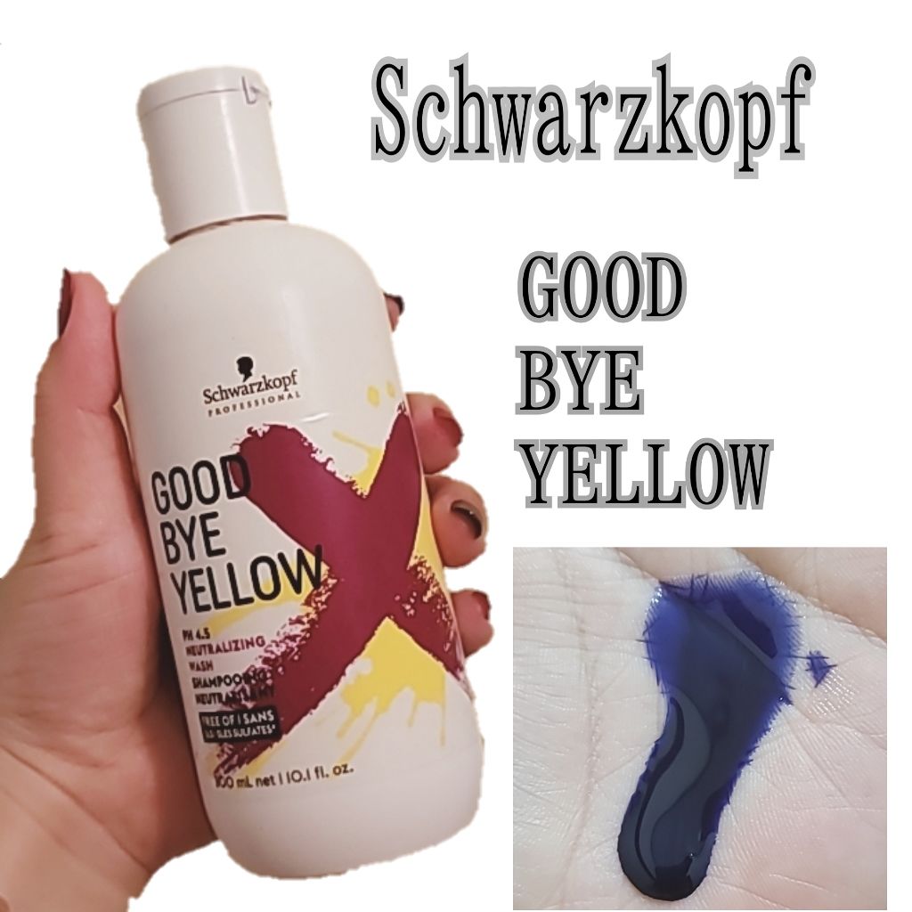 グッバイ イエロー カラーシャンプー/シュワルツコフ プロフェッショナル/市販シャンプーを使ったクチコミ（1枚目）
