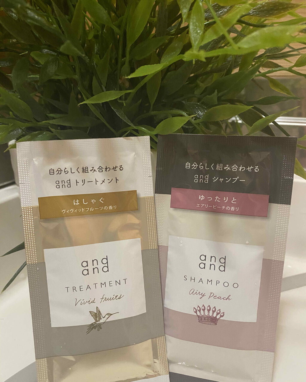 ゆったりと エアリーピーチの香り シャンプー/and and/市販シャンプーを使ったクチコミ（1枚目）