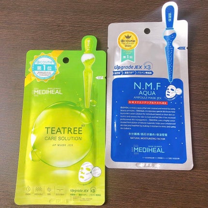 N.M.FアクアアンプルマスクJEX/MEDIHEAL/シートマスク・パックを使ったクチコミ(1枚目)