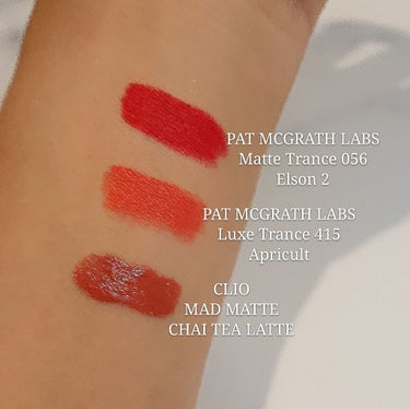 MATTETRANCE LIPSTICK/PAT McGRATH LABS/口紅を使ったクチコミ（3枚目）