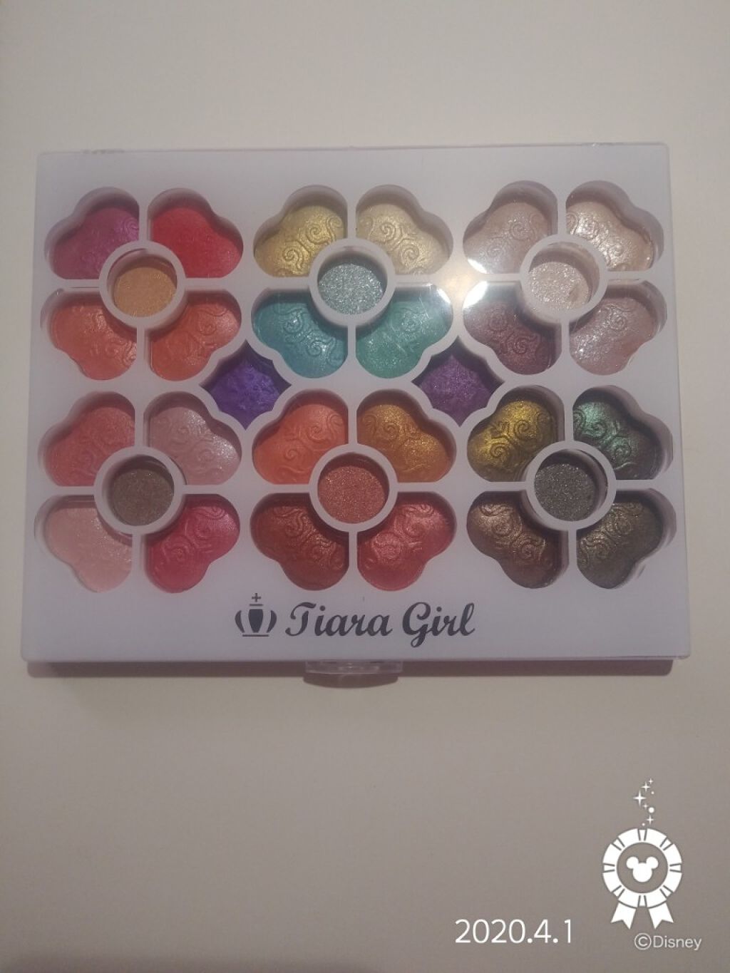 アイカラーパレット/ティアラガール/アイシャドウパレットを使ったクチコミ（1枚目）