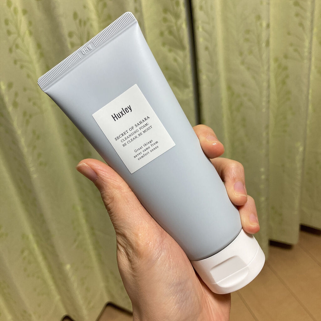 クレンジングフォーム； ディープクリーン、ディープモイスト/Huxley/洗顔フォームを使ったクチコミ（2枚目）