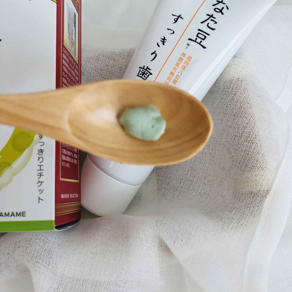 なた豆すっきり歯磨き粉/なた豆すっきりシリーズ/歯磨き粉を使ったクチコミ（2枚目）