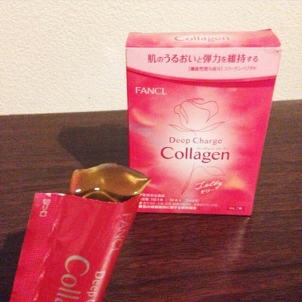 ディープチャージ コラーゲン スティックゼリー/ファンケル/美容サプリメントを使ったクチコミ(3枚目)