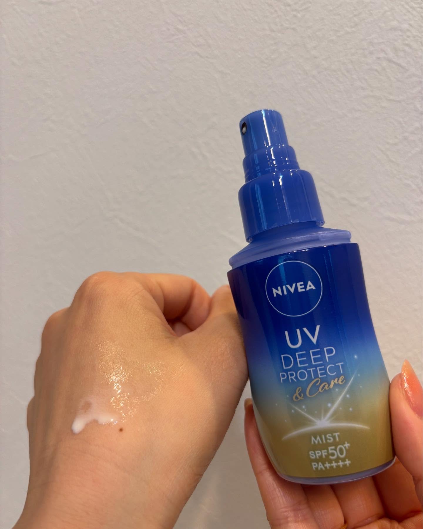 ニベアUV ディーププロテクト＆ケア ミルクミスト/ニベア/日焼け止めミスト・スプレーを使ったクチコミ（3枚目）