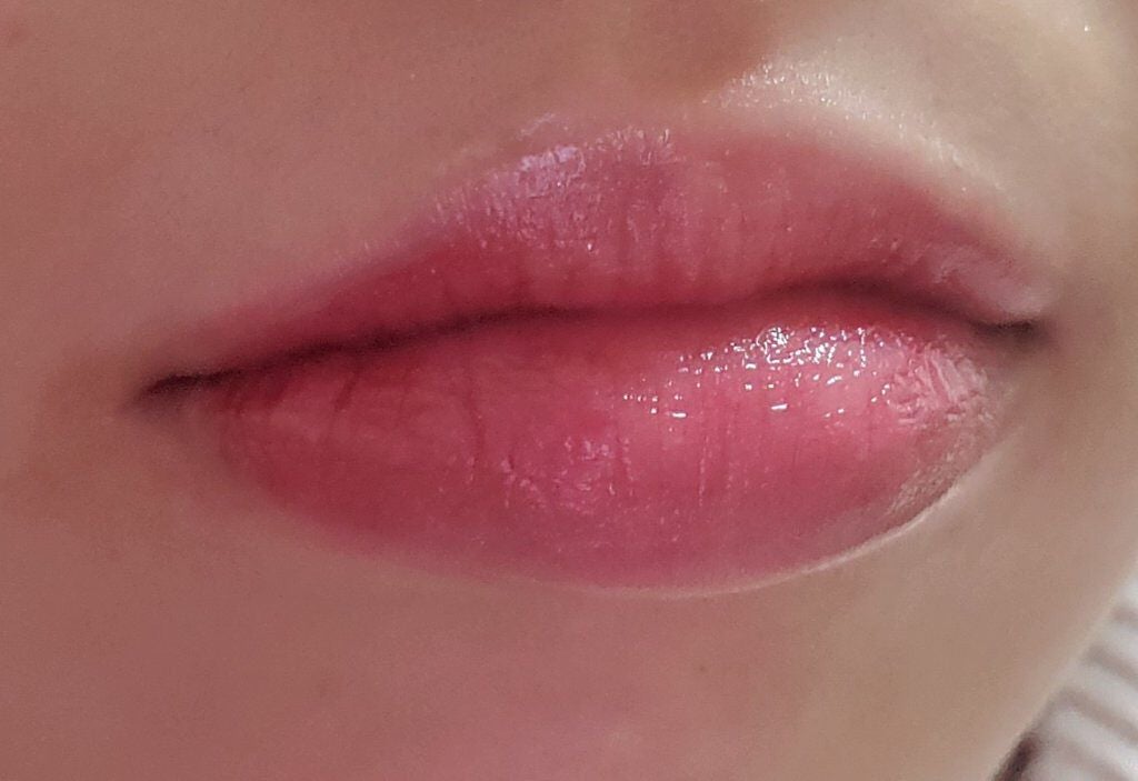 チャビー スティック モイスチャライジング リップ カラー バーム/CLINIQUE/口紅を使ったクチコミ(3枚目)