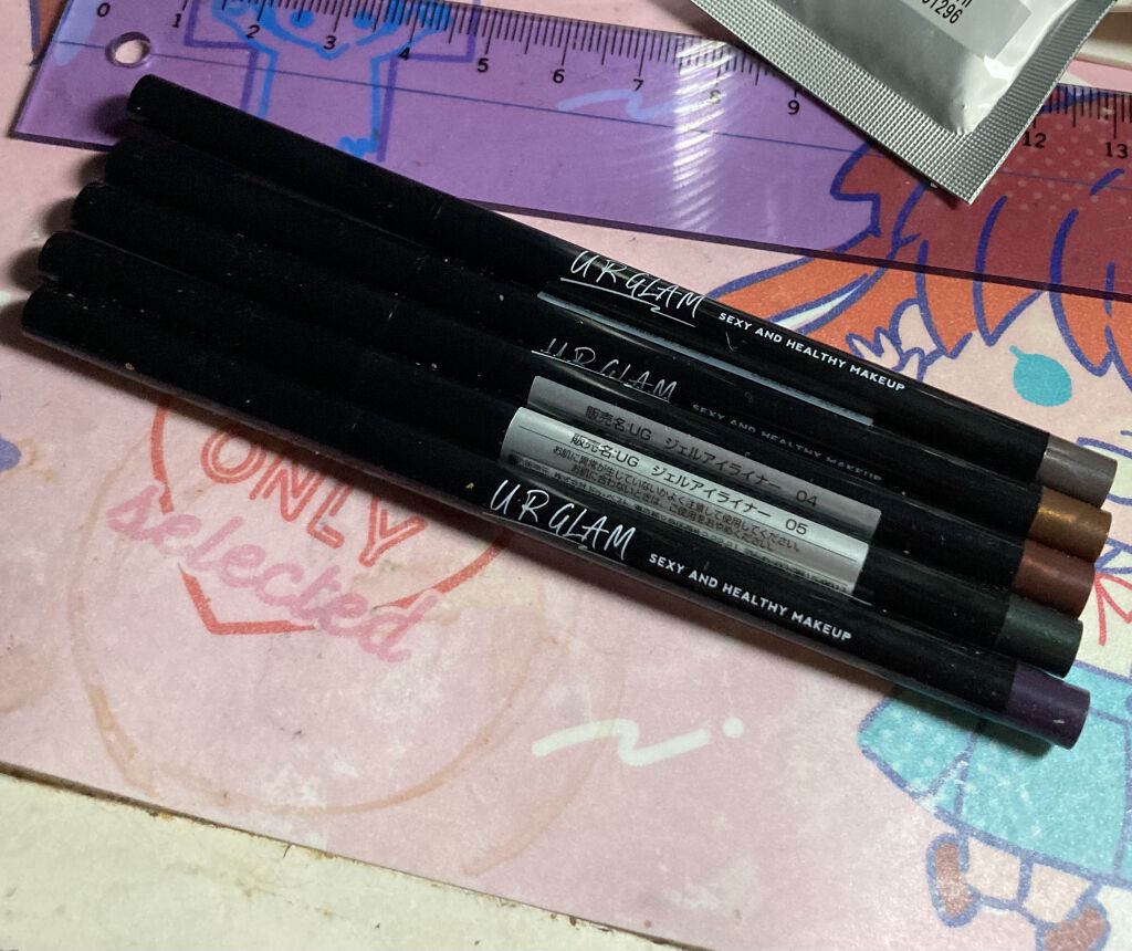  UR GLAM　GEL EYELINER/U R GLAM/ジェルアイライナーを使ったクチコミ（2枚目）
