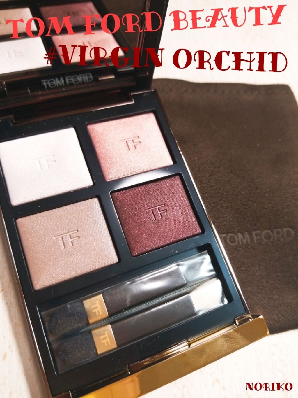 アイ カラー クォード/TOM FORD BEAUTY/アイシャドウパレットを使ったクチコミ(1枚目)