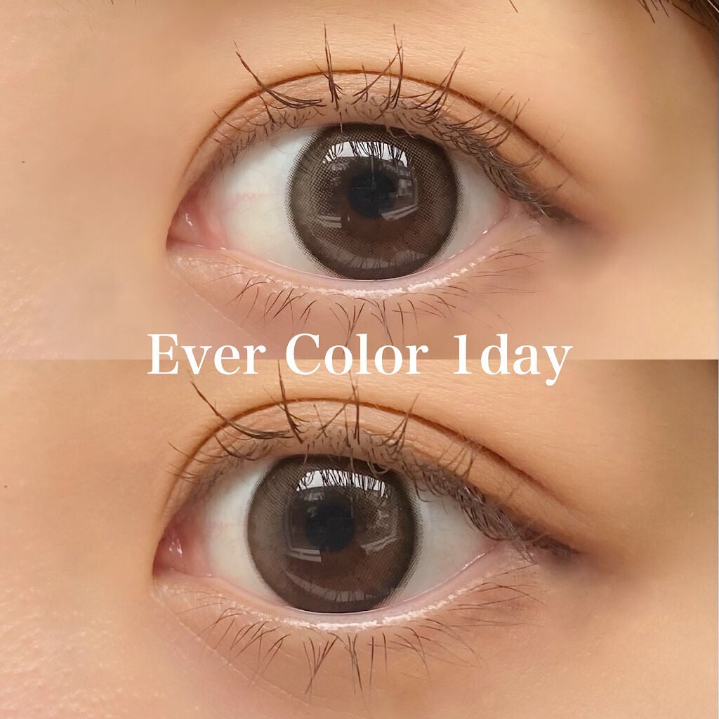 エバーカラーワンデー ナチュラル/エバーカラー/ワンデー(1DAY)カラコンを使ったクチコミ(1枚目)