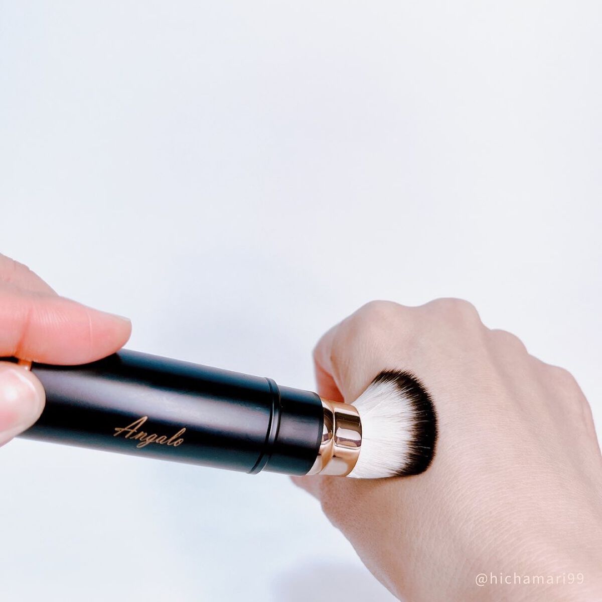 2way メイクブラシ/Angalo/メイクブラシを使ったクチコミ(7枚目)