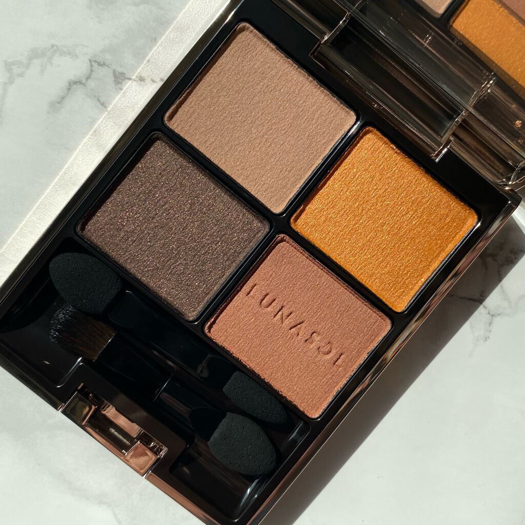 アイカラーレーション EX10 Spice Castle（限定発売）/LUNASOL/アイシャドウパレットを使ったクチコミ（2枚目）