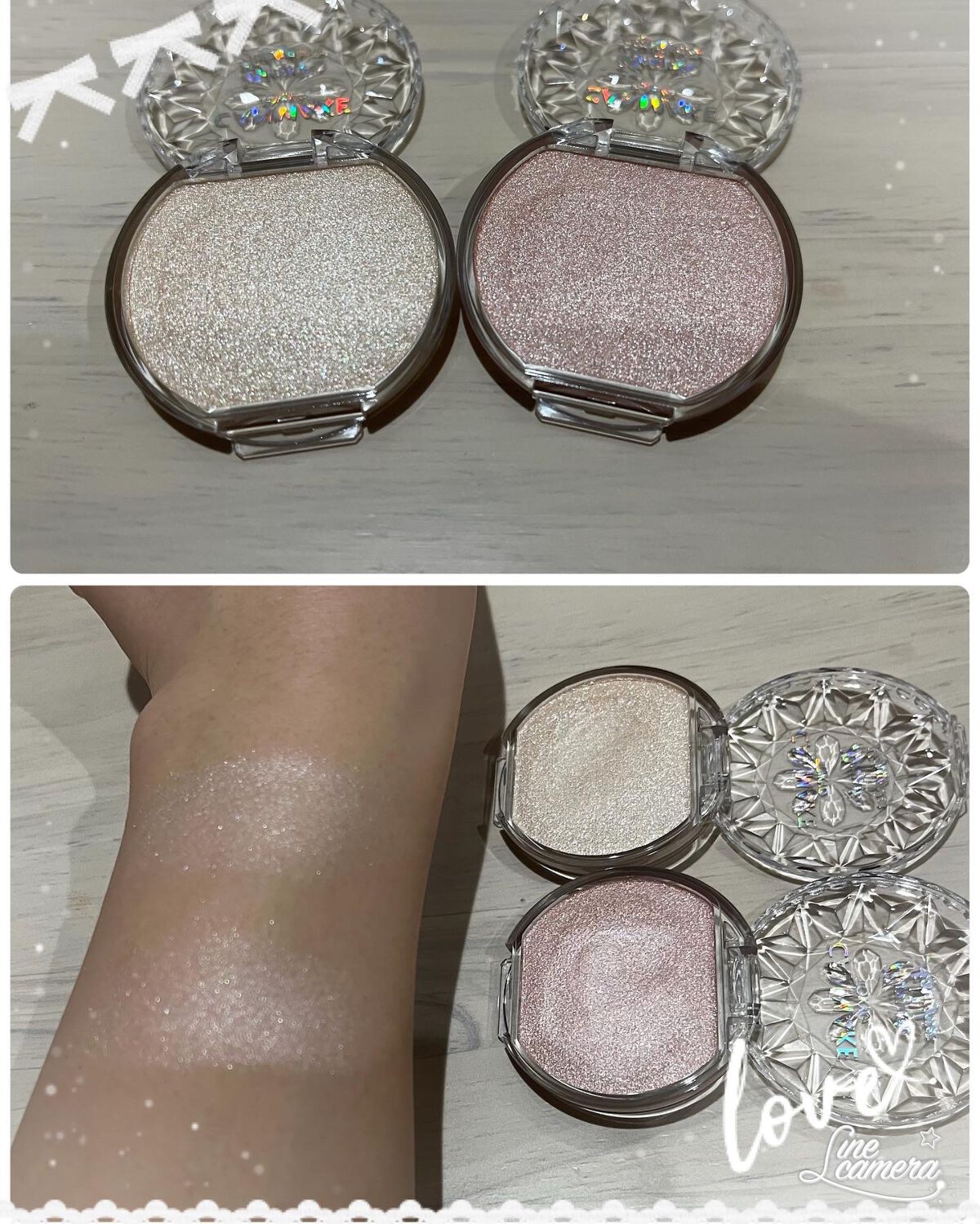 むにゅっとハイライター/キャンメイク/クリームハイライトを使ったクチコミ(1枚目)