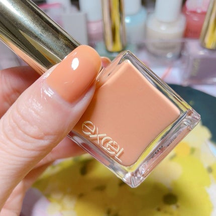 エクセル ネイルポリッシュ N NL32 マンゴージュレ/excel/マニキュアを使ったクチコミ(2枚目)