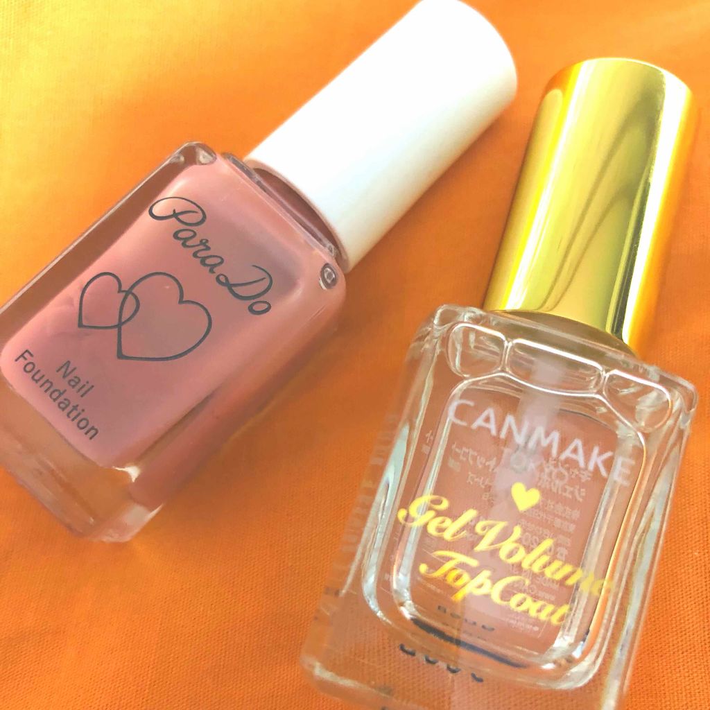 ジェルボリュームトップコート/キャンメイク/ネイルトップコートを使ったクチコミ（2枚目）