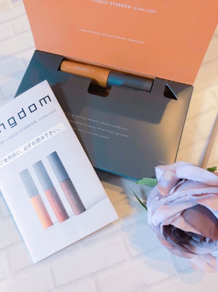 パウダリーリキッドアイブロウ ウルトラキープ		/キングダム/リキッドアイブロウを使ったクチコミ(1枚目)