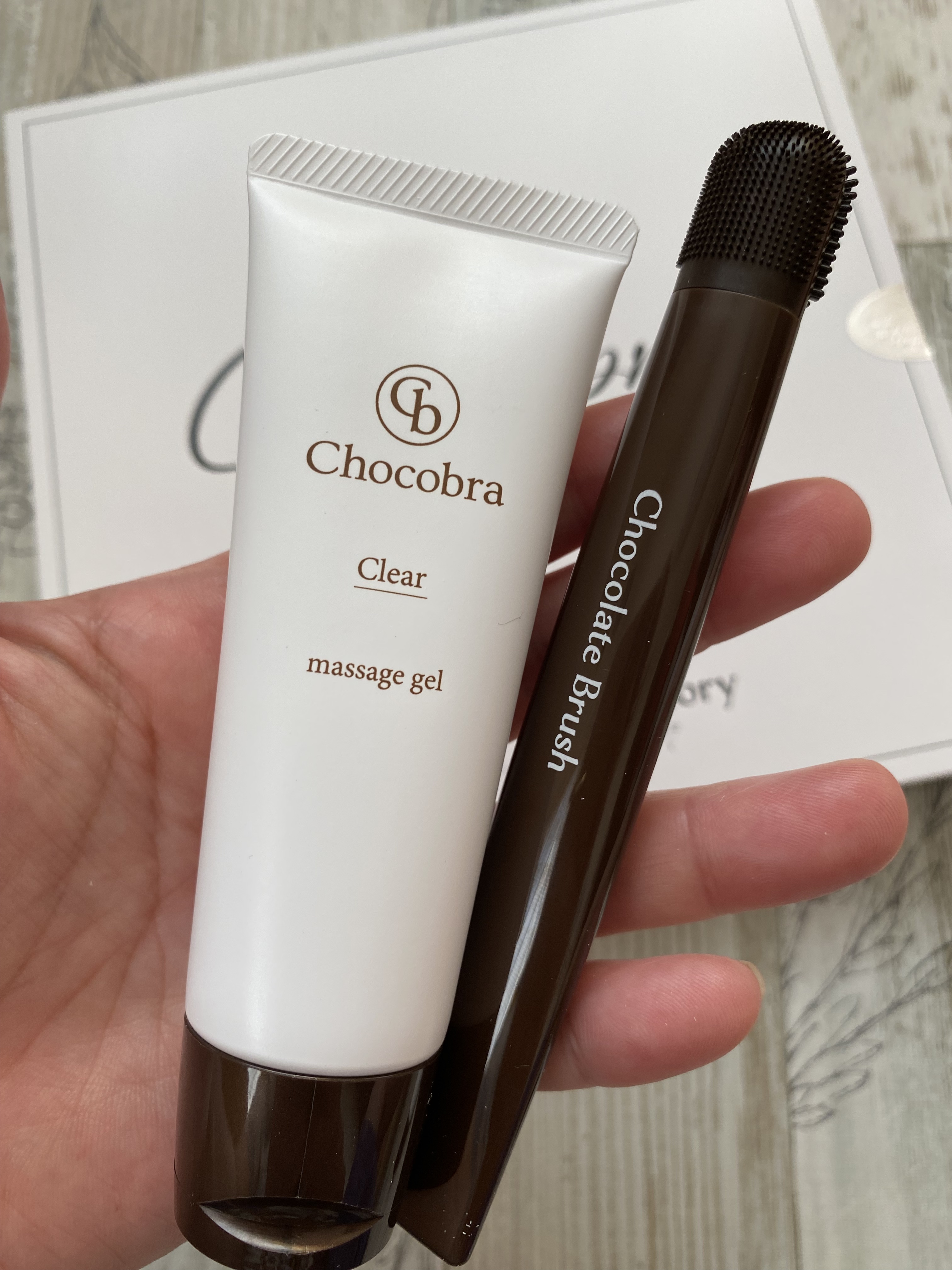 チョコブラ スペシャル毛穴ケアセット/Chocobra/スキンケアキットを使ったクチコミ（3枚目）