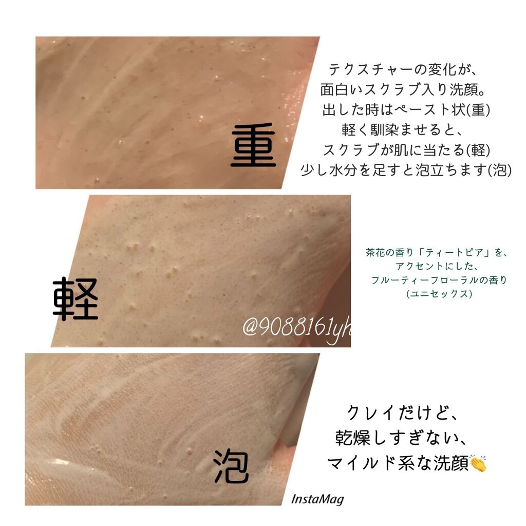 スクラビング マッド ウォッシュ/KANEBO/洗顔フォームを使ったクチコミ(2枚目)