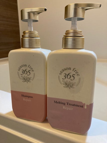 リペア シャンプー/メルティングトリートメント/season free 365/市販シャンプーを使ったクチコミ(1枚目)