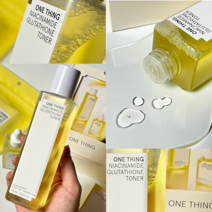 ナイアシンアミドグルタチオントナー/ONE THING/化粧水を使ったクチコミ(4枚目)