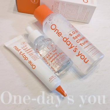 One-day's you SOSスポットクリアトナーのクチコミ「\\新ライン🍅//
One-day's you(ワンデイズユー)からニキビケア用の新しいスキン.....」（1枚目）