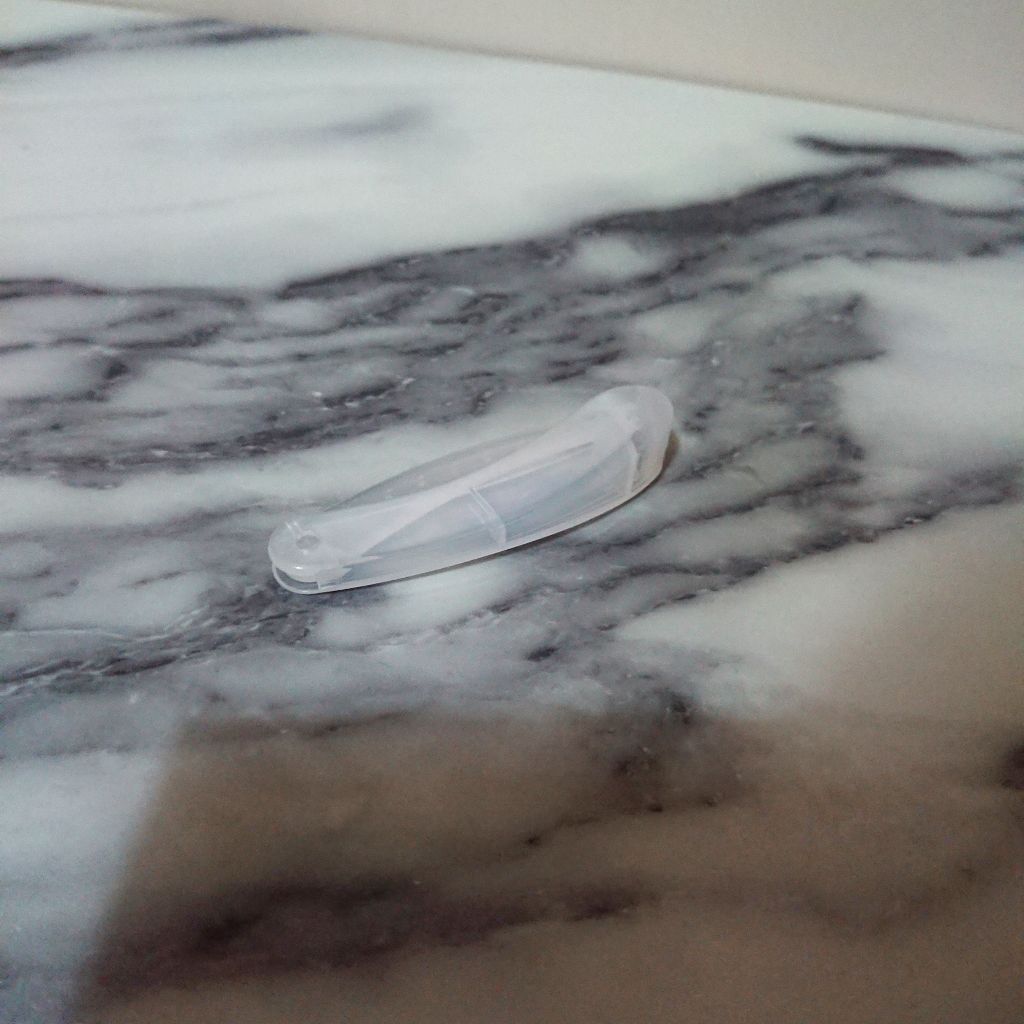 折りたたみ式・眉メイク用かみそり/無印良品/シェーバーを使ったクチコミ(3枚目)