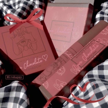 Witch's Pouch Love Chocolate マスカラのクチコミ「【 🎩Witch’s Pouch 】ラブチョコレート
🍓🅥𝚎𝚛𝚢🅑𝚎𝚛𝚛𝚢🅒𝚘𝚜𝚖𝚎🅕𝚊𝚒𝚛🧸.....」（3枚目）