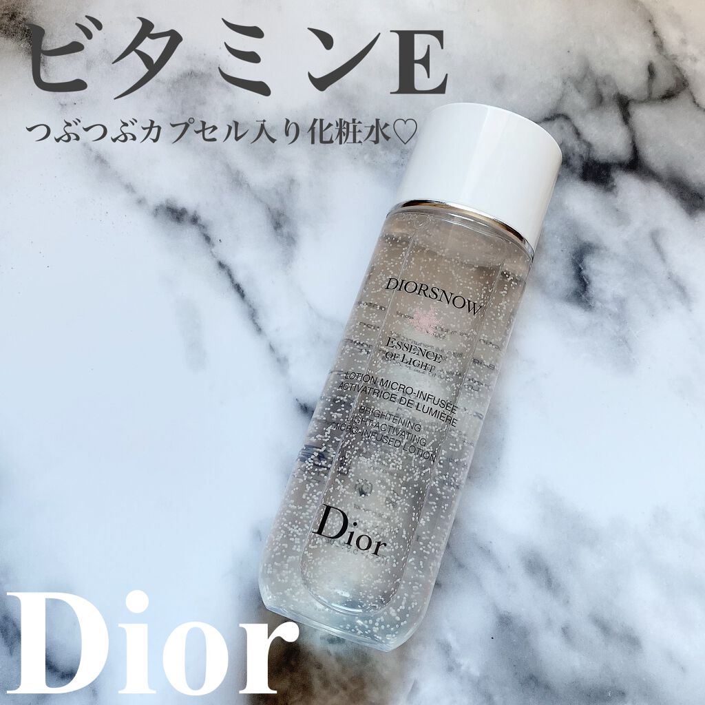 スノー ライト エッセンス ローション (薬用化粧水) (医薬部外品)/Dior/化粧水を使ったクチコミ（1枚目）