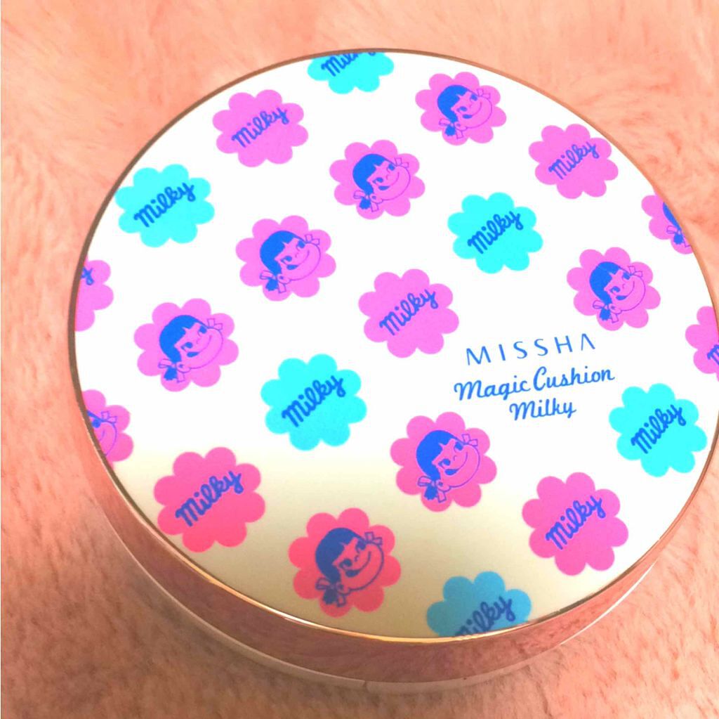 M クッションベース（ミルキー）/MISSHA/化粧下地を使ったクチコミ（1枚目）