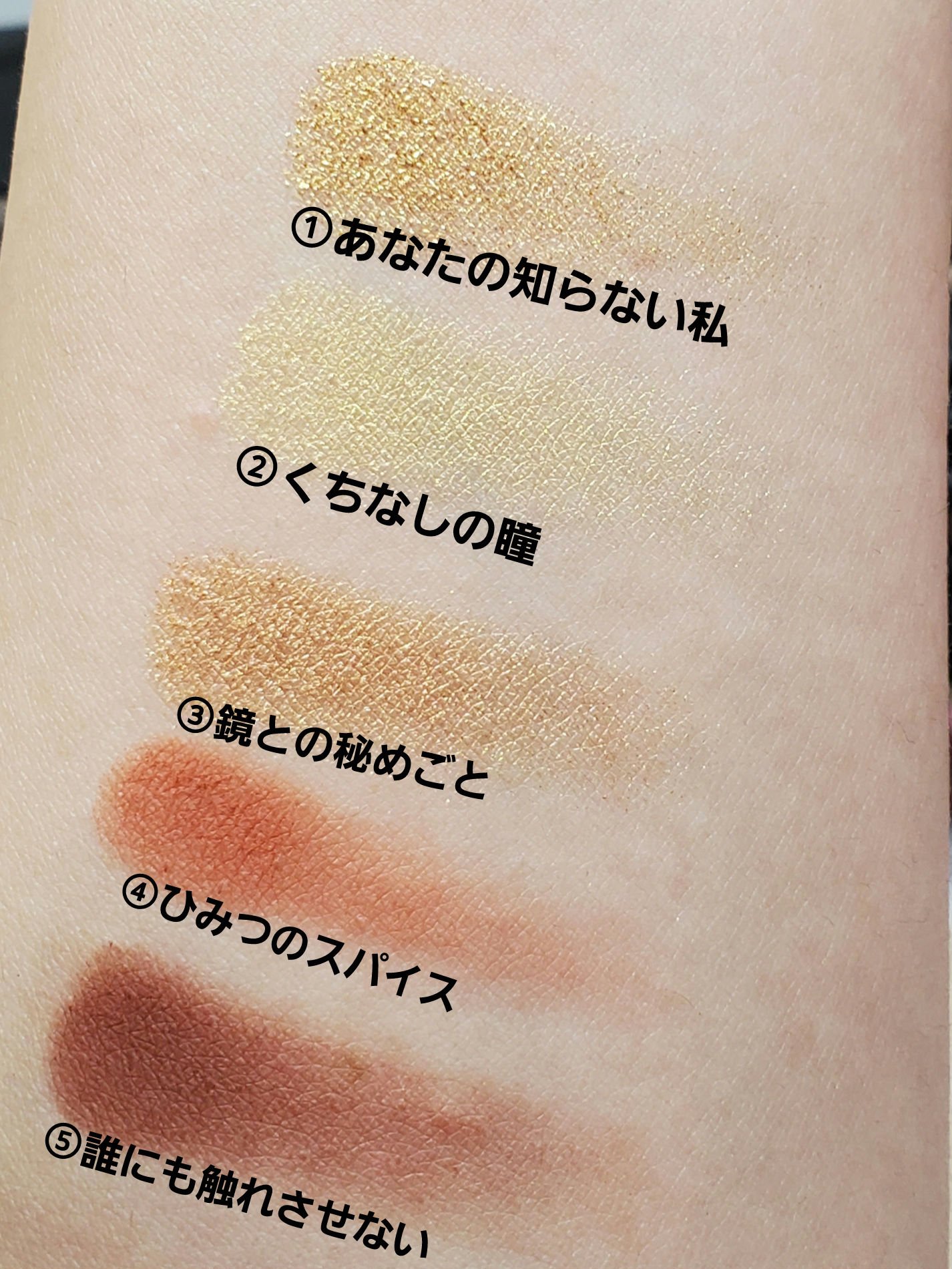 ジュエルアイカラーコレクション/Armuje/アイシャドウパレットを使ったクチコミ（3枚目）