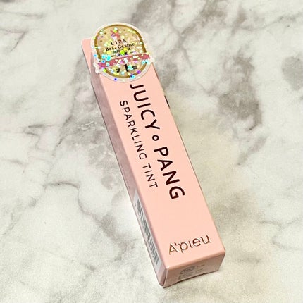 アピュー ジューシーパン スパークリングティント/A’pieu/口紅を使ったクチコミ(1枚目)