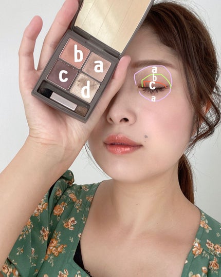 オブスキュア テンプテイション アイシャドウパレット/RMK/アイシャドウパレットを使ったクチコミ(3枚目)