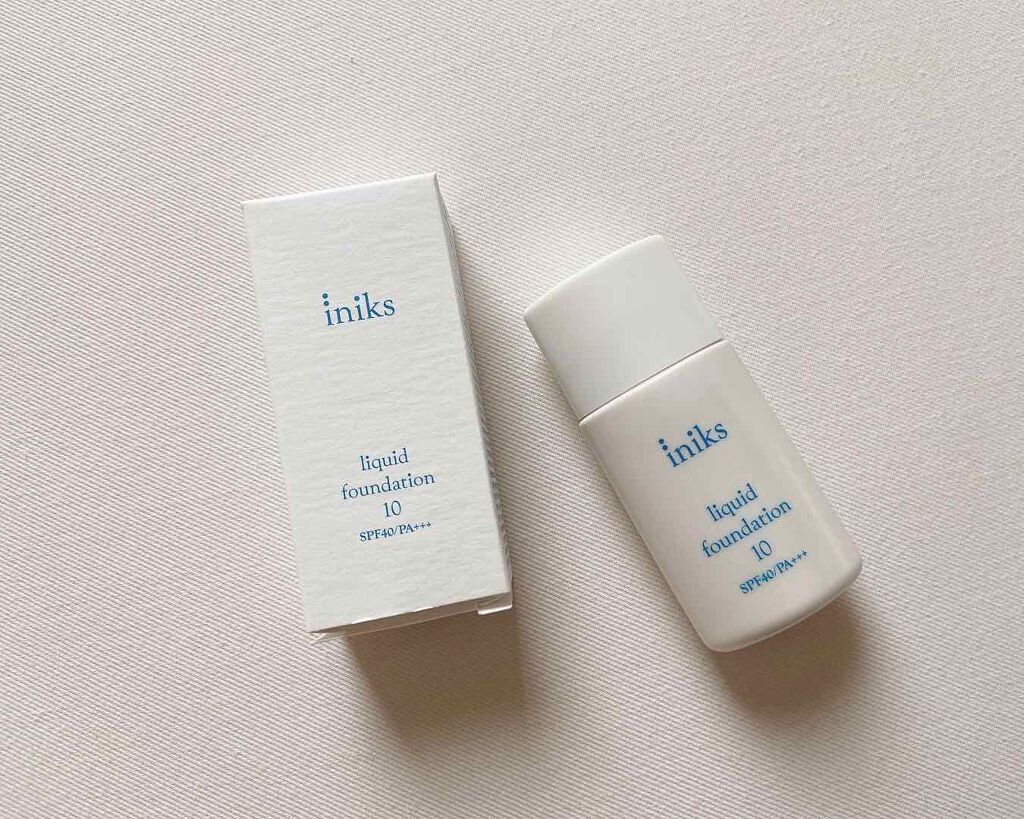 リキッド ファンデーション/iniks/リキッドファンデーションを使ったクチコミ(1枚目)