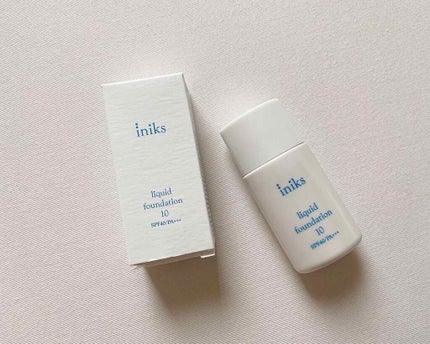 リキッド ファンデーション/iniks/リキッドファンデーションを使ったクチコミ(1枚目)