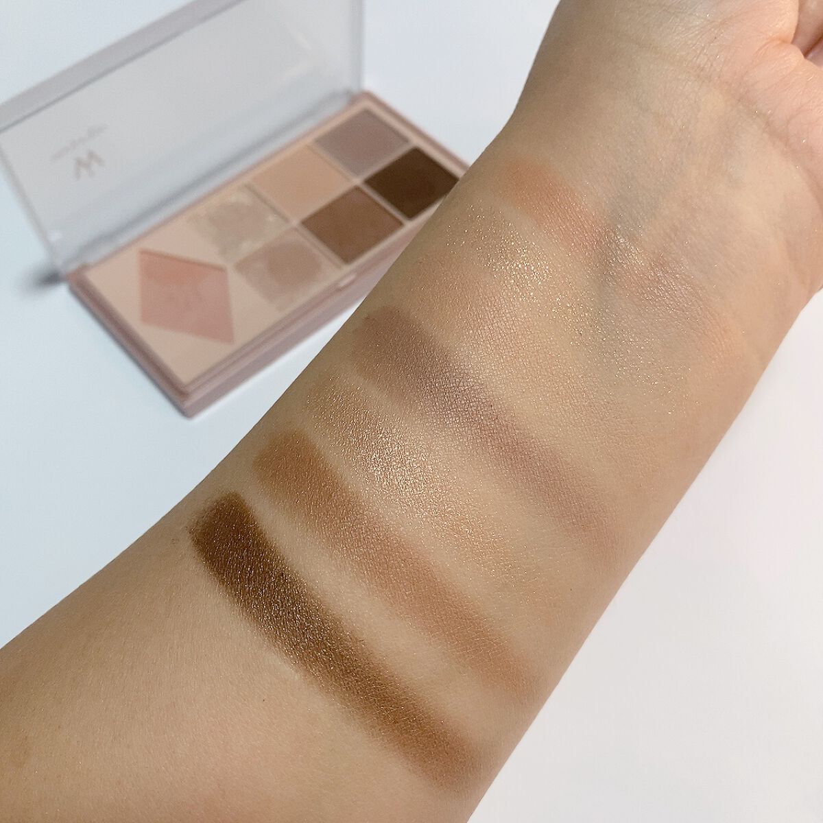 ウォンジョンヨ W デイリームードアップパレット /Wonjungyo/アイシャドウパレットを使ったクチコミ(7枚目)