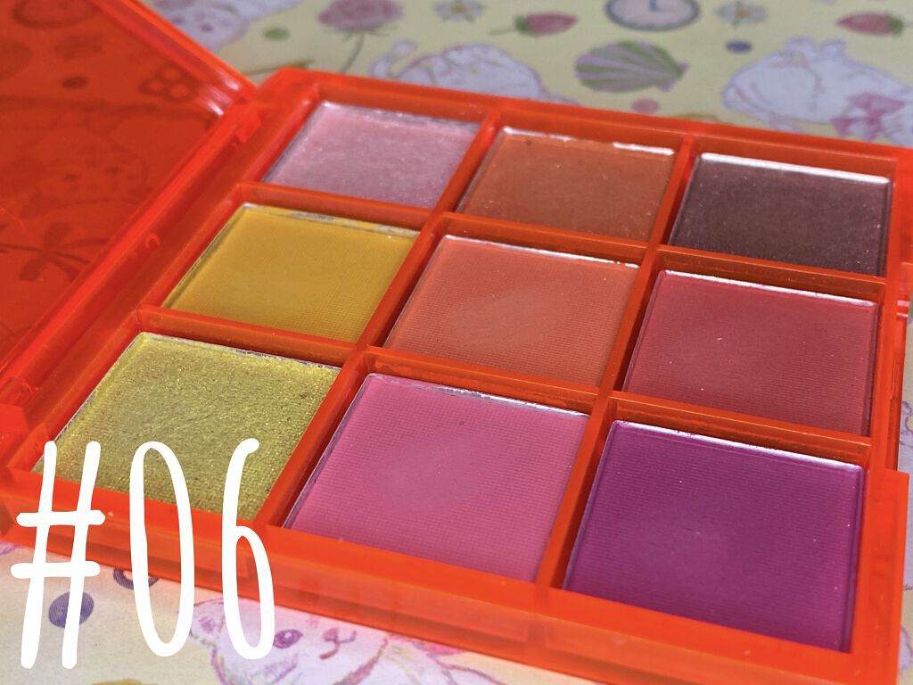 UR GLAM　BLOOMING EYE COLOR PALETTE/U R GLAM/アイシャドウパレットを使ったクチコミ（3枚目）